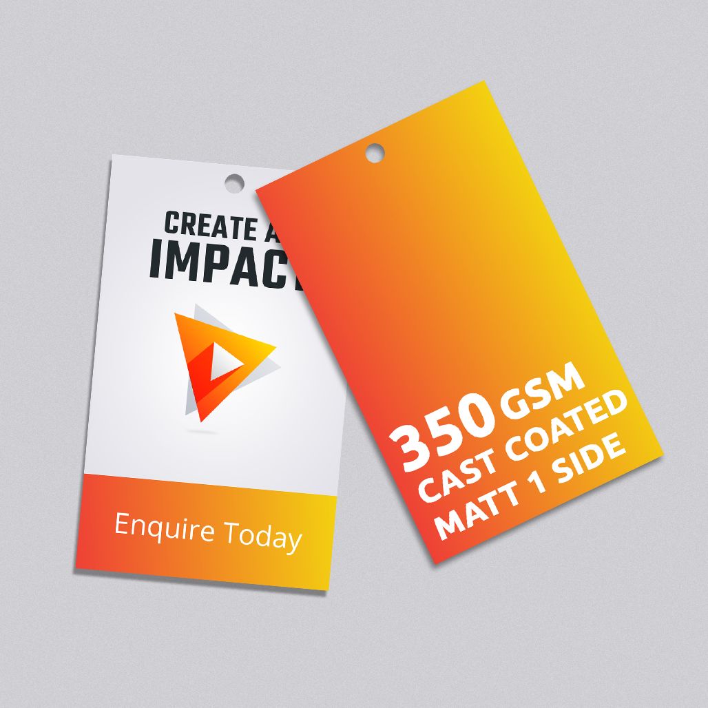 350gsm Cast Coated Artboard Matt Cello One Side